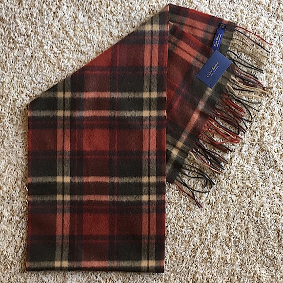 100% CASHMERE Scarf Club Room BRAND NEW WITH TAGS!